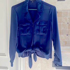 INC blue top size PP